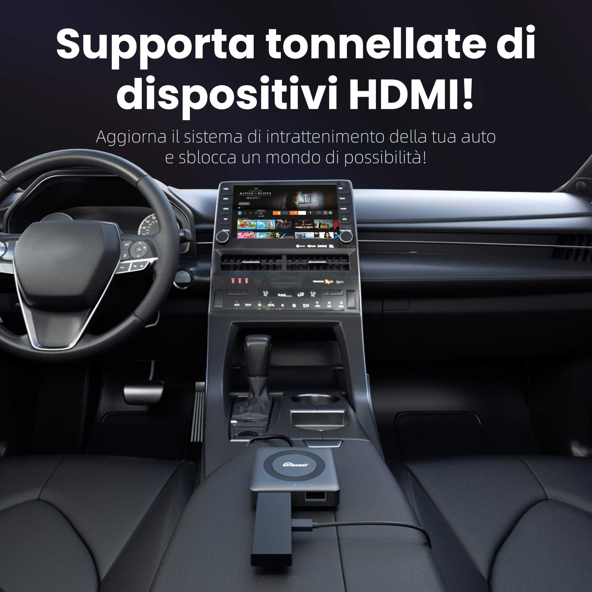 (🕊️Sconto del 49% per un tempo limitato) Ottocast® Car TV Mate-Ⅲ Pro