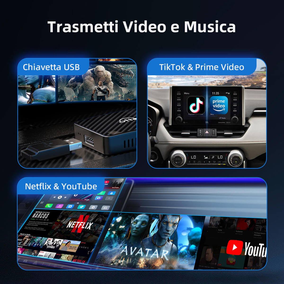 (🎅  Natale Sconto del 50%🎄) Ottocast® Play2Video Pro